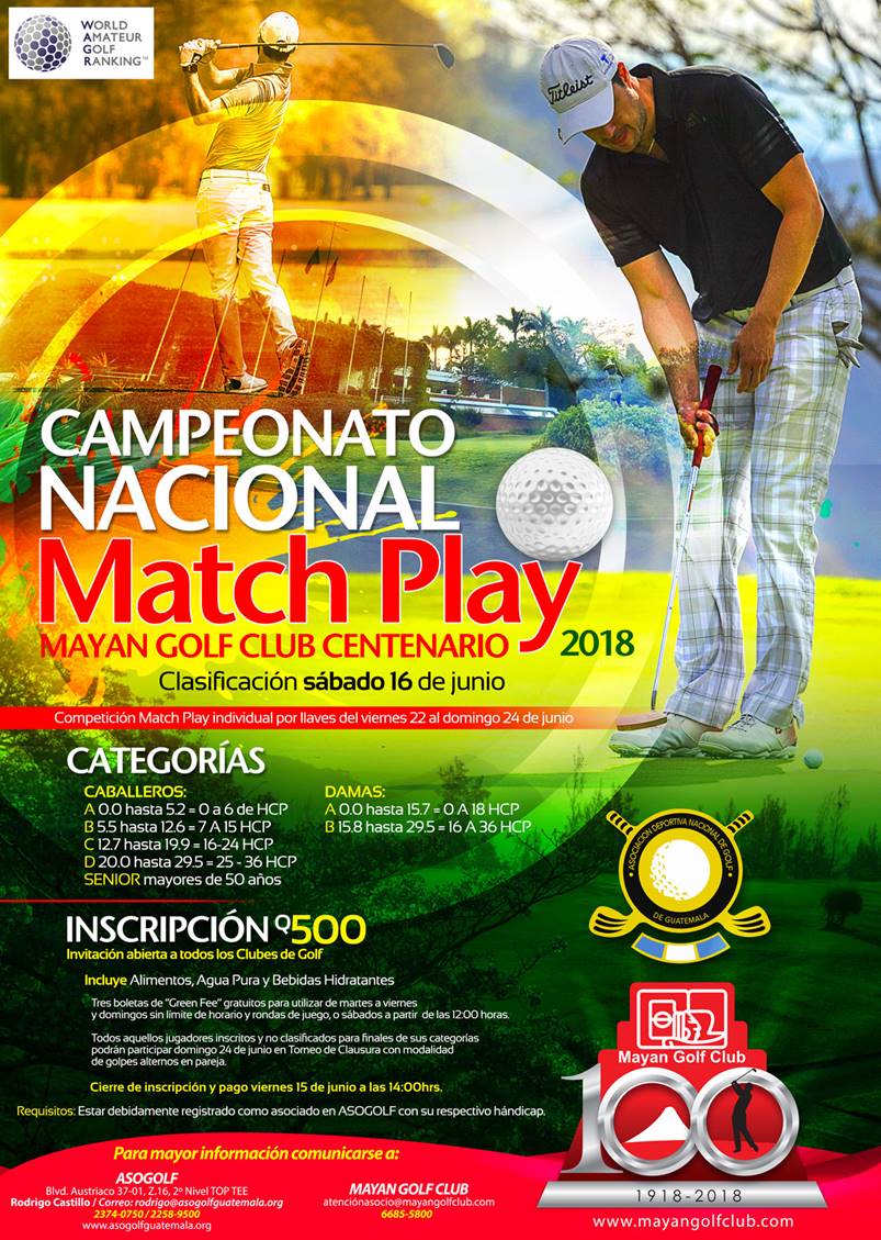 Match Play 2018-Mayan Golf Club Centenario